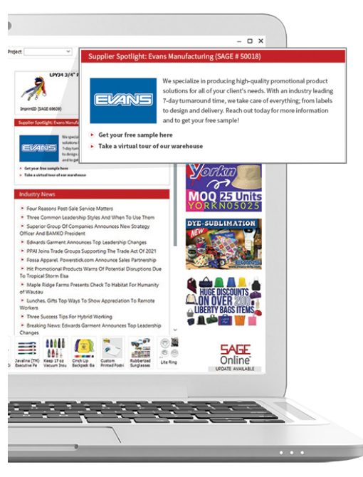 首页供应商焦点（Front Page Supplier Spotlight）